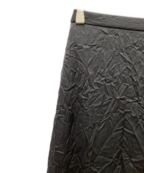 UNTITLED（アンタイトル）UNTITLED (アンタイトル) クラッシュAラインスカート ブラック サイズ:Ｍ 未使用品の古着・服飾アイテム