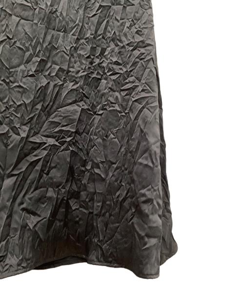UNTITLED（アンタイトル）UNTITLED (アンタイトル) クラッシュAラインスカート ブラック サイズ:Ｍ 未使用品の古着・服飾アイテム