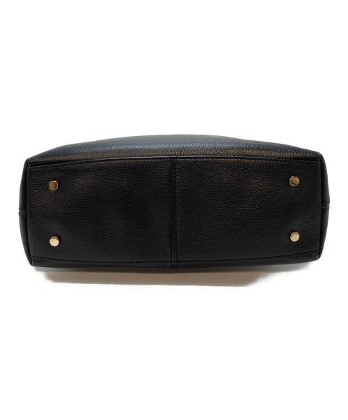 COLE HAAN（コールハーン）COLE HAAN (コールハーン) LUELLA SATCHEL レザーバッグ　2WAYバッグ ブラック サイズ:実寸参照の古着・服飾アイテム