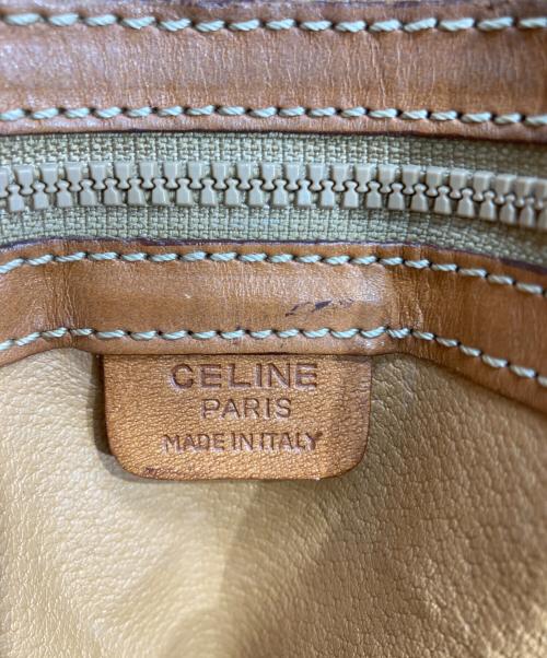 CELINE（セリーヌ）CELINE (セリーヌ) マカダム柄 2WAYショルダーバッグ ブラウンの古着・服飾アイテム