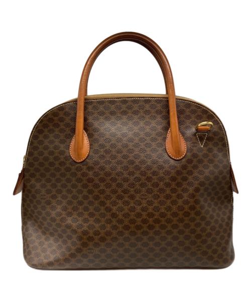 CELINE（セリーヌ）CELINE (セリーヌ) マカダム柄 2WAYショルダーバッグ ブラウンの古着・服飾アイテム