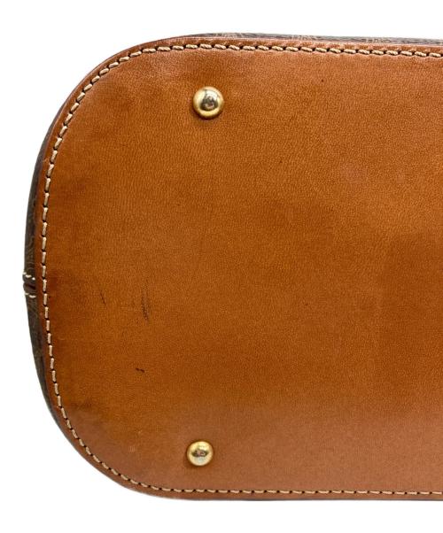 CELINE（セリーヌ）CELINE (セリーヌ) マカダム柄 2WAYショルダーバッグ ブラウンの古着・服飾アイテム