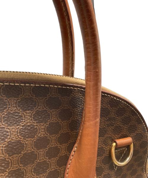 CELINE（セリーヌ）CELINE (セリーヌ) マカダム柄 2WAYショルダーバッグ ブラウンの古着・服飾アイテム