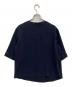 theory luxe (セオリーリュクス) Flow Maisie 半袖ブラウス ネイビー サイズ:38：5000円
