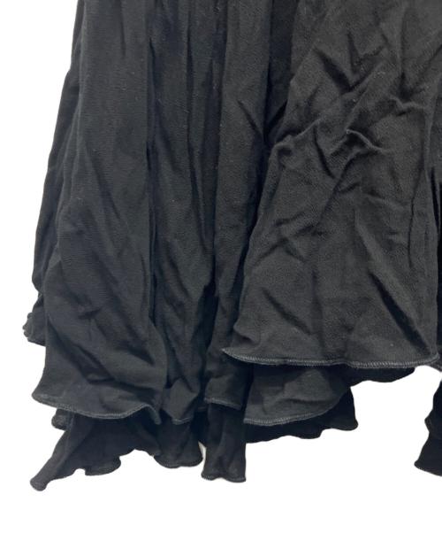 IENA（イエナ）IENA (イエナ) ギャザーフレアキャミ ブラック サイズ:Free 未使用品の古着・服飾アイテム