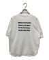 SACRA (サクラ) RIDING ON THE CLOUDS バックロゴ Tシャツ ホワイト サイズ:38：4000円