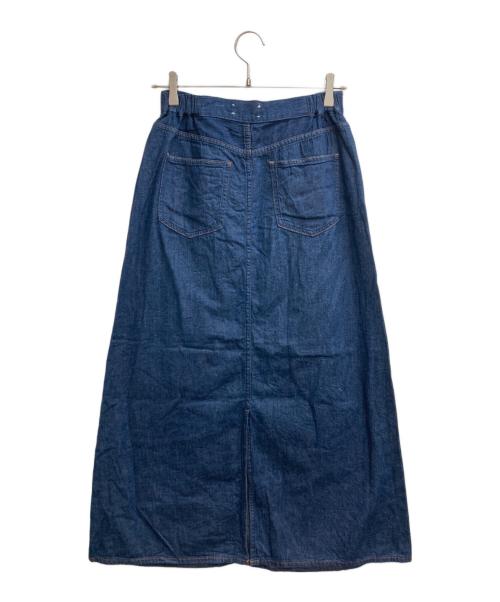 upper hights（アッパーハイツ）upper hights (アッパーハイツ) Spick and Span (スピックアンドスパン) 別注 THE LAZY SKIRT　（ザ　レイジー　スカート） インディゴ サイズ:25の古着・服飾アイテム