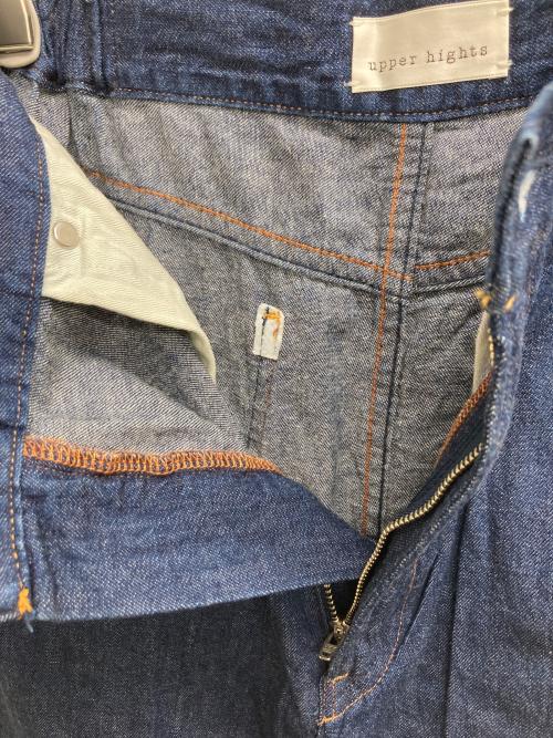 upper hights（アッパーハイツ）upper hights (アッパーハイツ) Spick and Span (スピックアンドスパン) 別注 THE LAZY SKIRT　（ザ　レイジー　スカート） インディゴ サイズ:25の古着・服飾アイテム