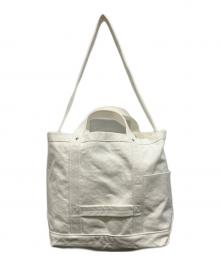 YAECA（ヤエカ）の古着「TOOL BAG MEDIUM」｜ホワイト