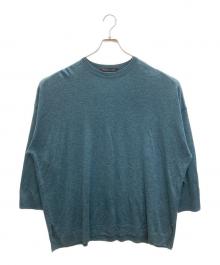 mizuiro-ind（ミズイロインド）の古着「SHEER WIDE TUNIC」｜ブルー