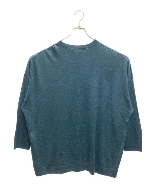 mizuiro-ind（ミズイロインド）mizuiro-ind (ミズイロインド) SHEER WIDE TUNIC ブルー サイズ:FREEの古着・服飾アイテム