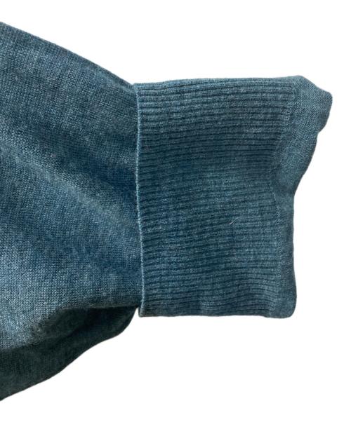 mizuiro-ind（ミズイロインド）mizuiro-ind (ミズイロインド) SHEER WIDE TUNIC ブルー サイズ:FREEの古着・服飾アイテム