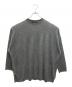 mizuiro-ind（ミズイロインド）の古着「SHEER WIDE TUNIC」｜グレー