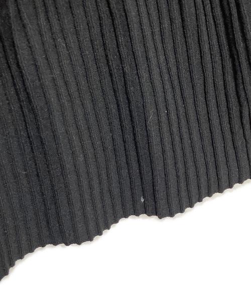 CELFORD（セルフォード）CELFORD (セルフォード) ケープデザインニットワンピース ブラック サイズ:38の古着・服飾アイテム