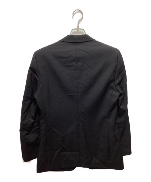 PRADA（プラダ）PRADA (プラダ) ウールモヘア シングルブレストスーツ ブラック サイズ:46Rの古着・服飾アイテム