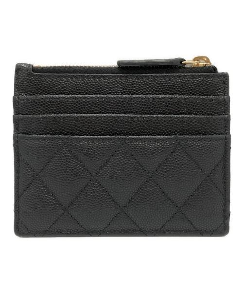 CHANEL（シャネル）CHANEL (シャネル) カードホルダーコインケース ブラックの古着・服飾アイテム