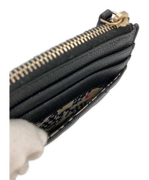 CHANEL（シャネル）CHANEL (シャネル) カードホルダーコインケース ブラックの古着・服飾アイテム