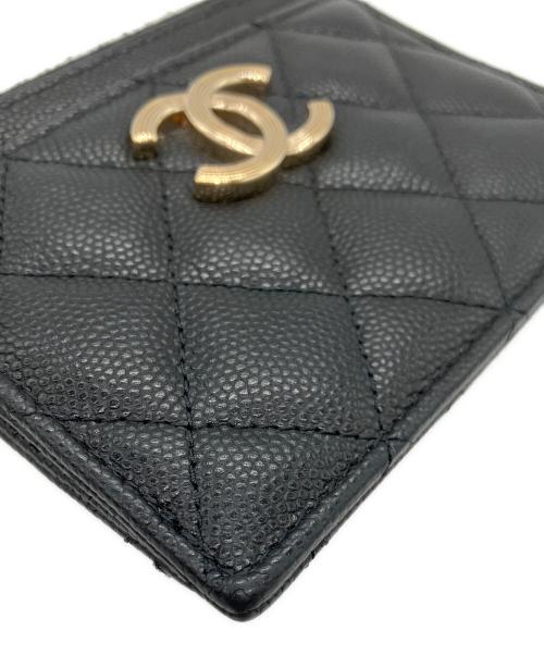 CHANEL（シャネル）CHANEL (シャネル) カードホルダーコインケース ブラックの古着・服飾アイテム