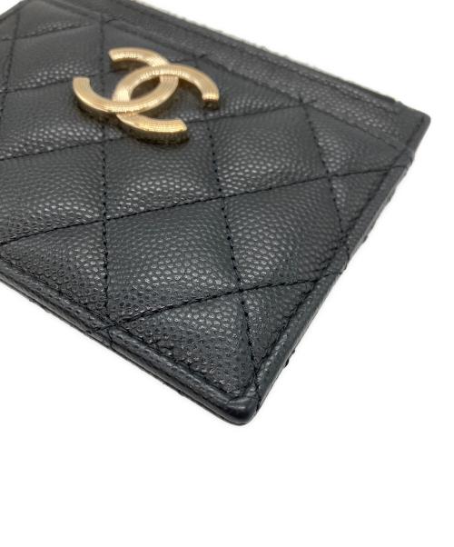 CHANEL（シャネル）CHANEL (シャネル) カードホルダーコインケース ブラックの古着・服飾アイテム