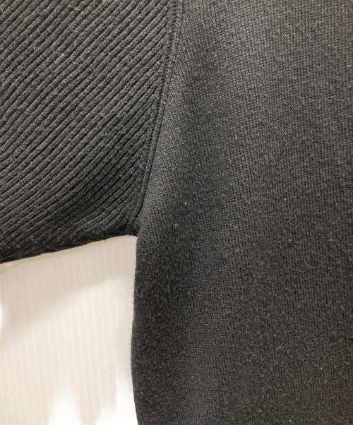 kudos（クードス）kudos (クードス) バイカラーニット ブラック×グレー サイズ:2の古着・服飾アイテム