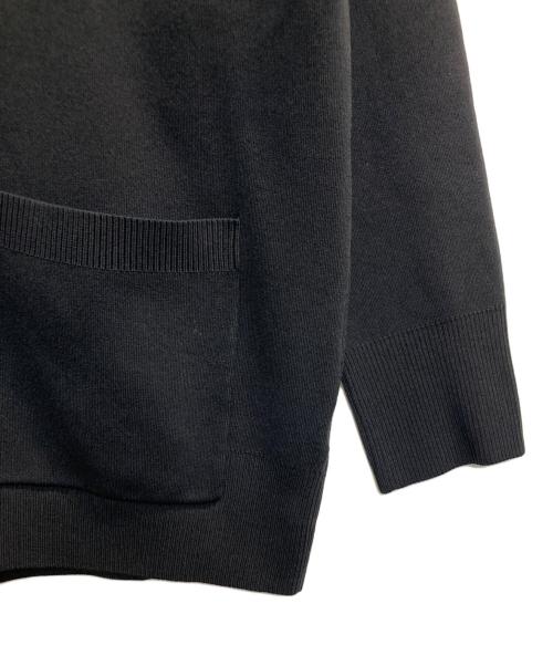 UNITED ARROWS（ユナイテッドアローズ）UNITED ARROWS (ユナイテッドアローズ) ソフトスムース ニットカーディガン ブラック サイズ:記載なしの古着・服飾アイテム