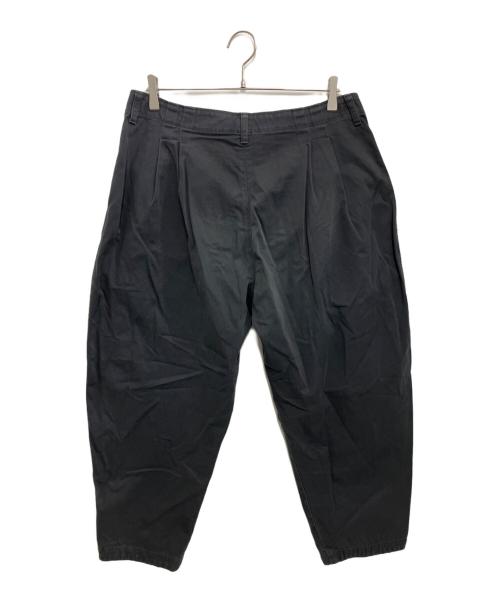 Porter Classic（ポータークラシック）Porter Classic (ポータークラシック) ワイドタックパンツ グレー サイズ:Lの古着・服飾アイテム