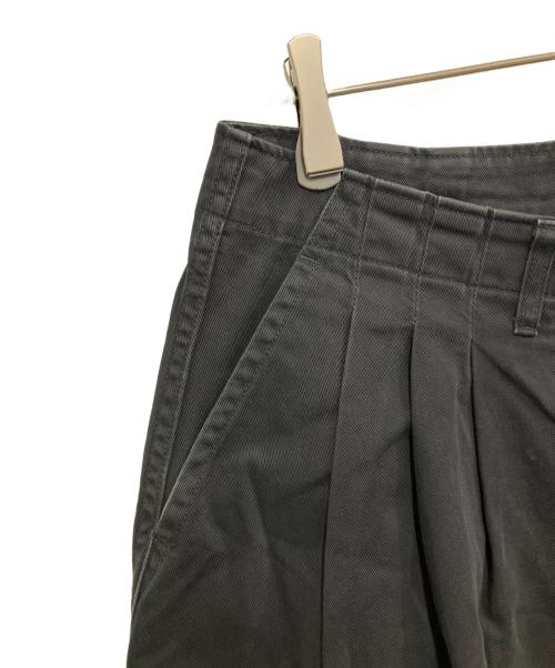 Porter Classic（ポータークラシック）Porter Classic (ポータークラシック) ワイドタックパンツ グレー サイズ:Lの古着・服飾アイテム