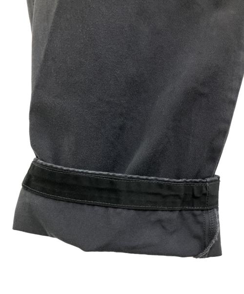Porter Classic（ポータークラシック）Porter Classic (ポータークラシック) ワイドタックパンツ グレー サイズ:Lの古着・服飾アイテム