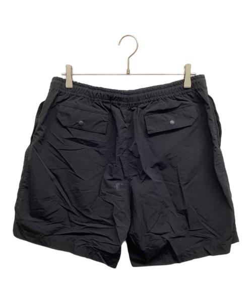 The Ennoy Professional（ザ エンノイ プロフェッショナル）THE ENNOY PROFESSIONAL (ザ エンノイ プロフェッショナル) Nylon Short Pant ブラック サイズ:Lの古着・服飾アイテム