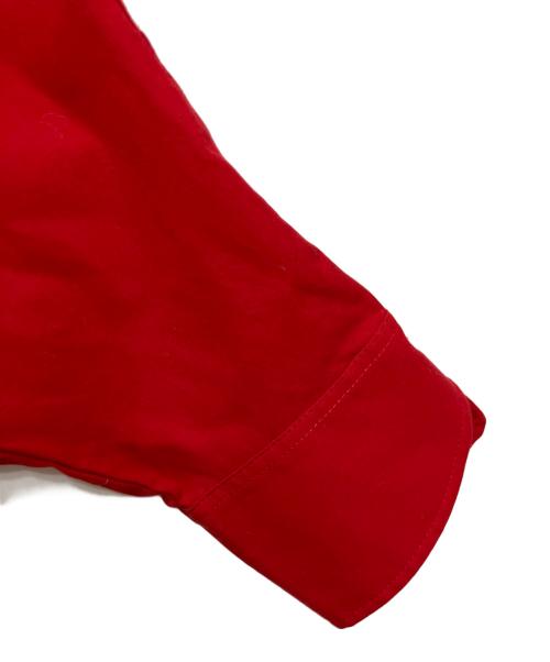 anuans（アニュアンス）anuans (アニュアンス) スタンダードシャツ レッド サイズ:freeの古着・服飾アイテム