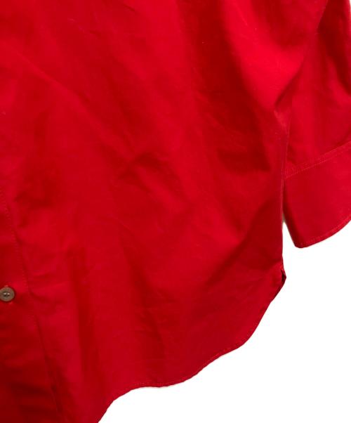 anuans（アニュアンス）anuans (アニュアンス) スタンダードシャツ レッド サイズ:freeの古着・服飾アイテム