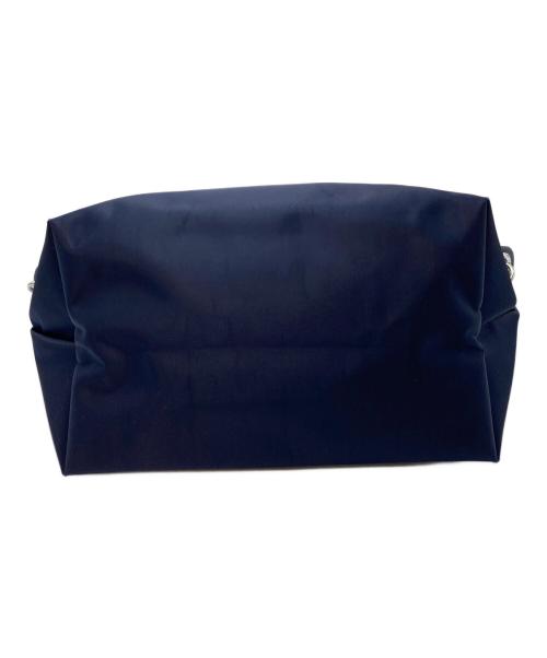 LONGCHAMP（ロンシャン）LONGCHAMP (ロンシャン) 2WAYショルダーバッグ　舟形トート　ナイロンバッグ ネイビー サイズ:実寸参照の古着・服飾アイテム