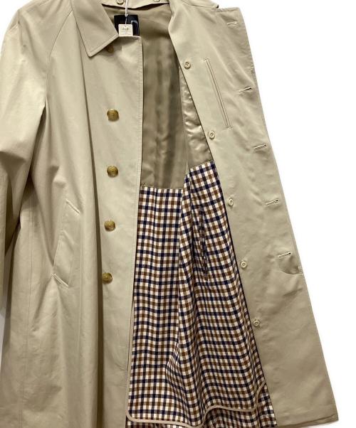 Aquascutum（アクアスキュータム）Aquascutum (アクアスキュータム) ライナー付ステンカラーコート ベージュ サイズ:38の古着・服飾アイテム