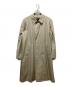 Aquascutum（アクアスキュータム）の古着「ライナー付ステンカラーコート」｜ベージュ