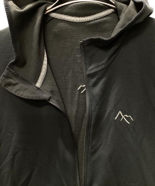 7mesh（セヴンメッシュ）7mesh (セヴンメッシュ) Callaghan Merino Hoody ブラック サイズ:不明の古着・服飾アイテム