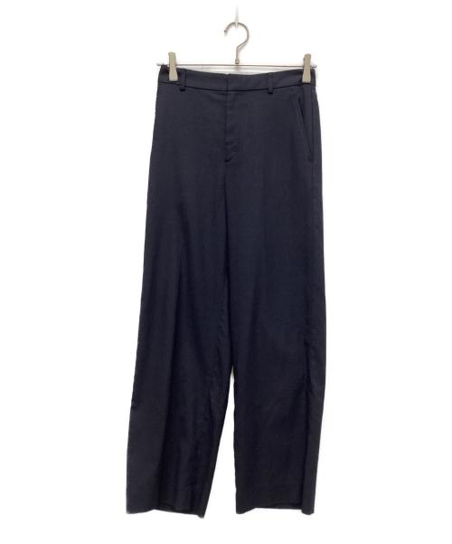 23区（ニジュウサンク）23区 (ニジュウサンク) ストレッチ セミワイド パンツ ネイビー サイズ:36の古着・服飾アイテム