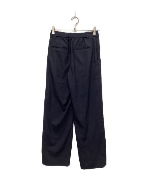 23区（ニジュウサンク）23区 (ニジュウサンク) ストレッチ セミワイド パンツ ネイビー サイズ:36の古着・服飾アイテム