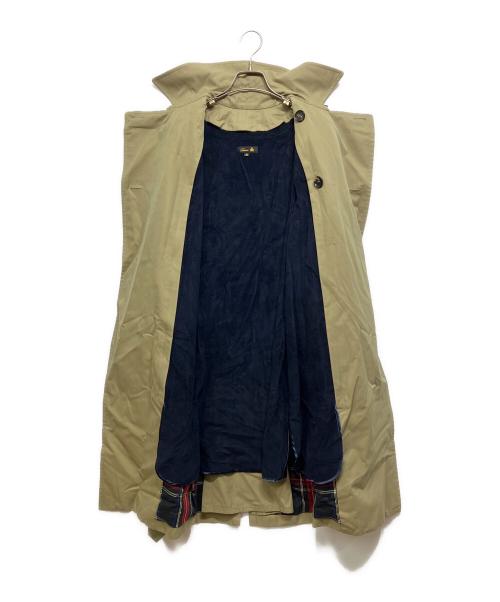 DRAWER（ドゥロワー）Drawer (ドゥロワー) ライナー付トレンチコート ベージュ サイズ:36の古着・服飾アイテム