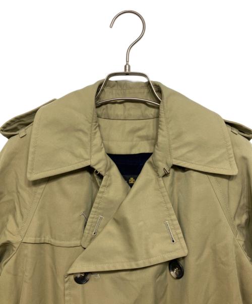 DRAWER（ドゥロワー）Drawer (ドゥロワー) ライナー付トレンチコート ベージュ サイズ:36の古着・服飾アイテム