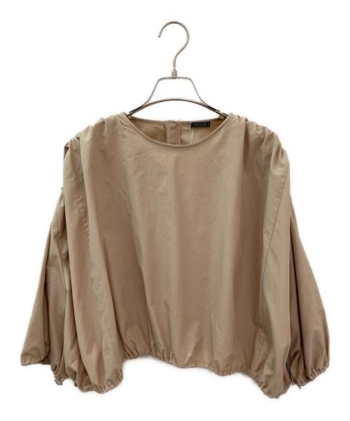 LUDLOW（ラドロー）LUDLOW (ラドロー) ドロストブラウス ベージュ サイズ:Freeの古着・服飾アイテム
