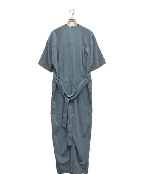 N.O.R.C（ノーク）N.O.R.C (ノーク) ナイロンストレッチオールインワン ブルー サイズ:3の古着・服飾アイテム