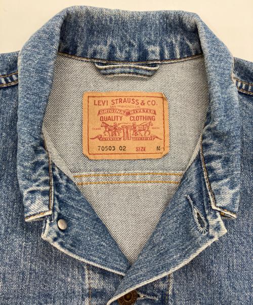 LEVI'S（リーバイス）LEVI'S (リーバイス) デニムジャケット インディゴ サイズ:Mの古着・服飾アイテム