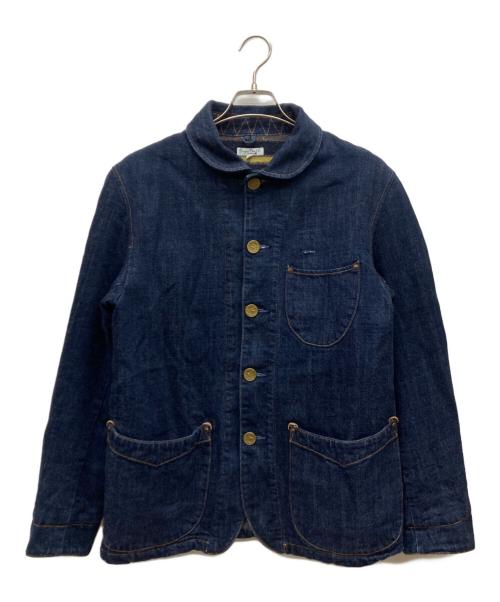 BURGUS PLUS（バーガスプラス）BURGUS PLUS (バーガスプラス) Blanket Lining Cover All インディゴ サイズ:SIZE 40の古着・服飾アイテム