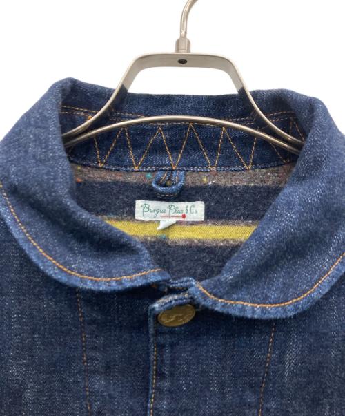 BURGUS PLUS（バーガスプラス）BURGUS PLUS (バーガスプラス) Blanket Lining Cover All インディゴ サイズ:SIZE 40の古着・服飾アイテム