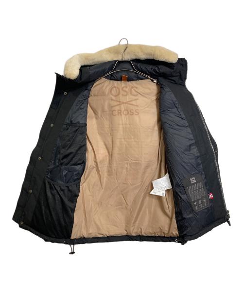 OSC CROSS（オーエスシー クロス）OSC CROSS (オーエスシー クロス) ダウンジャケット　アウター　カナダ製 ブラック サイズ:2XSの古着・服飾アイテム