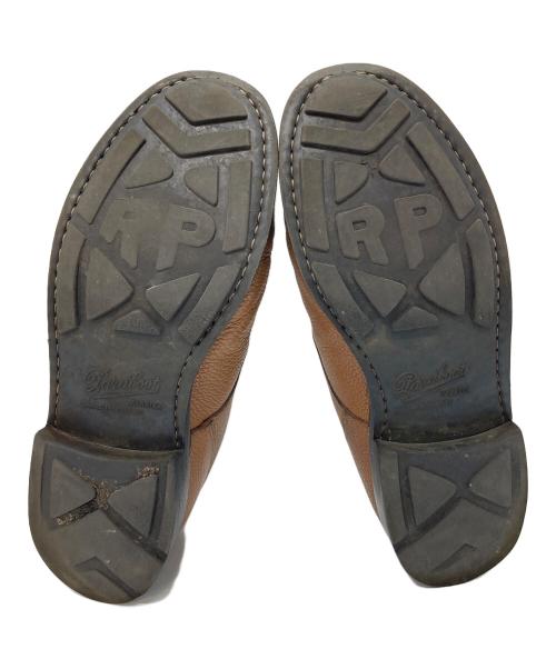 PARABOOT（パラブーツ）PARABOOT (パラブーツ) Uチップシューズ　ビジネスシューズ　フランス製　CHAMBORD ブラウン サイズ:7の古着・服飾アイテム