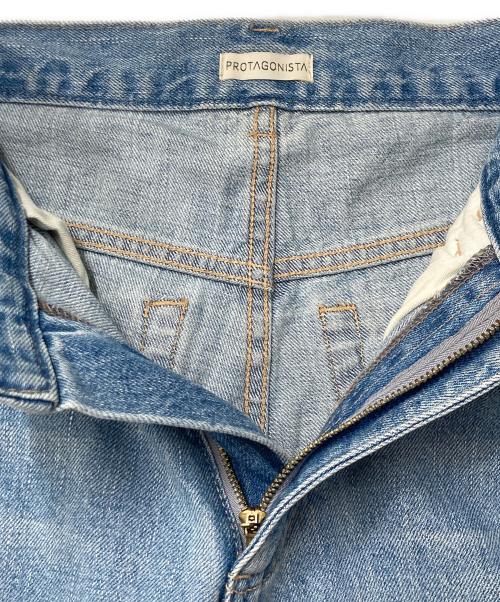 PROTAGONISTA（プロタゴニスタ）PROTAGONISTA (プロタゴニスタ) ワイド フレアデニム インディゴの古着・服飾アイテム