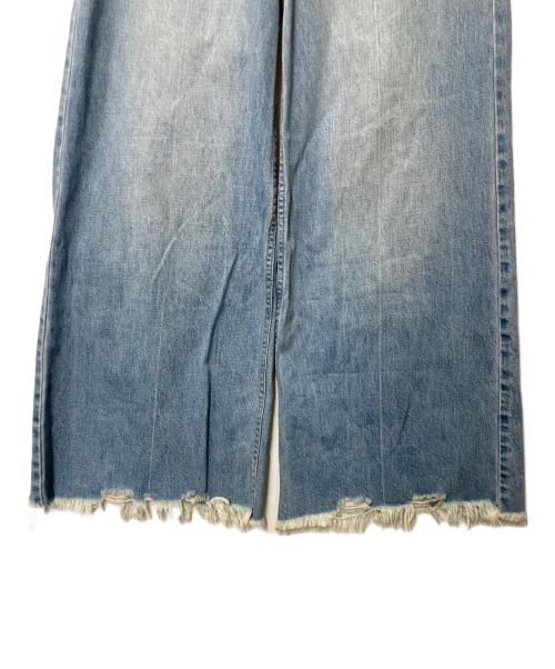 PROTAGONISTA（プロタゴニスタ）PROTAGONISTA (プロタゴニスタ) ワイド フレアデニム インディゴの古着・服飾アイテム