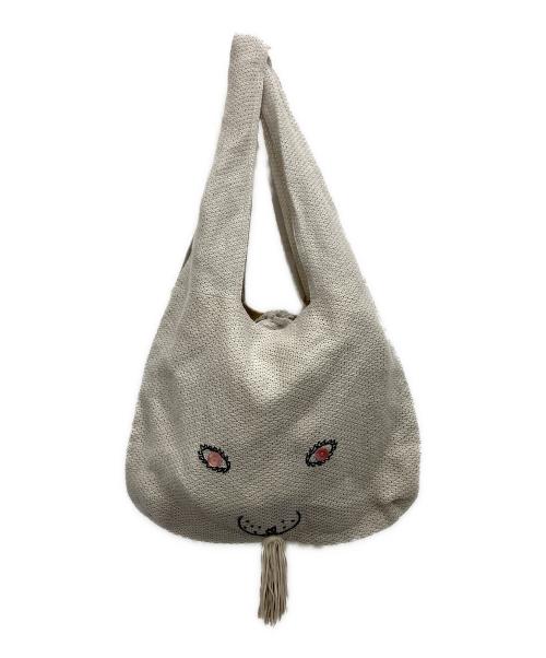 mina perhonen（ミナ ペルホネン）mina perhonen (ミナ ペルホネン) usa bag ナチュラルの古着・服飾アイテム