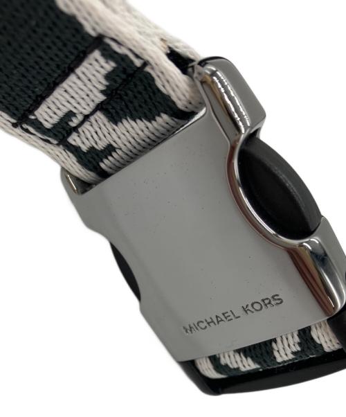MICHAEL KORS（マイケル・コース）MICHAEL KORS (マイケル・コース) MKシグネチャー ボディバッグ ネイビー 未使用品の古着・服飾アイテム